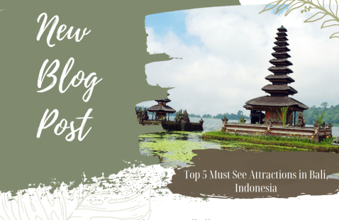 Top 5 Must See Attractions in Bali, Indonesia